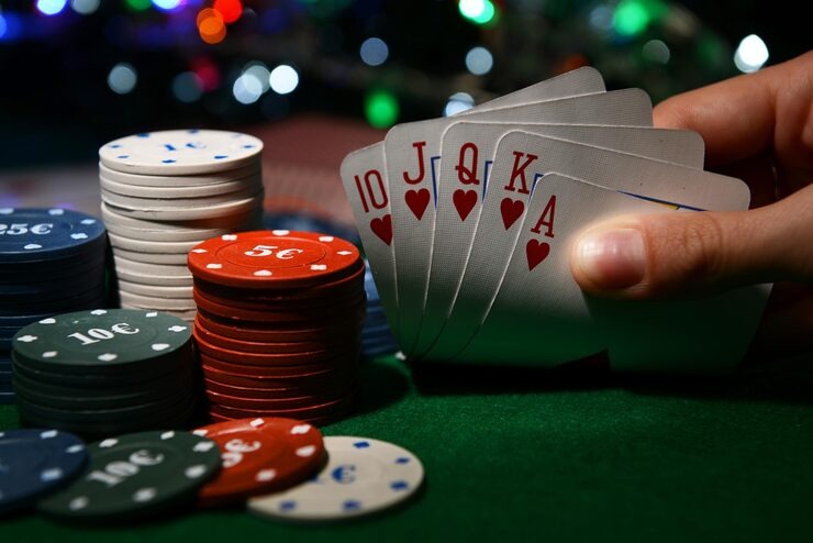 Live dealer gaming floor with professional lighting and multiple table setups