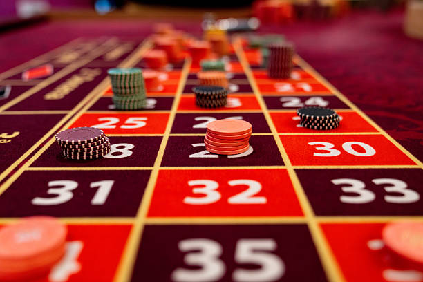 Roulette studio setup roulette table view